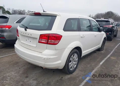2014 Dodge Journey American Value Pkg z USA, uszkodzony, nr VIN 3C4PDCAB9ET256877
